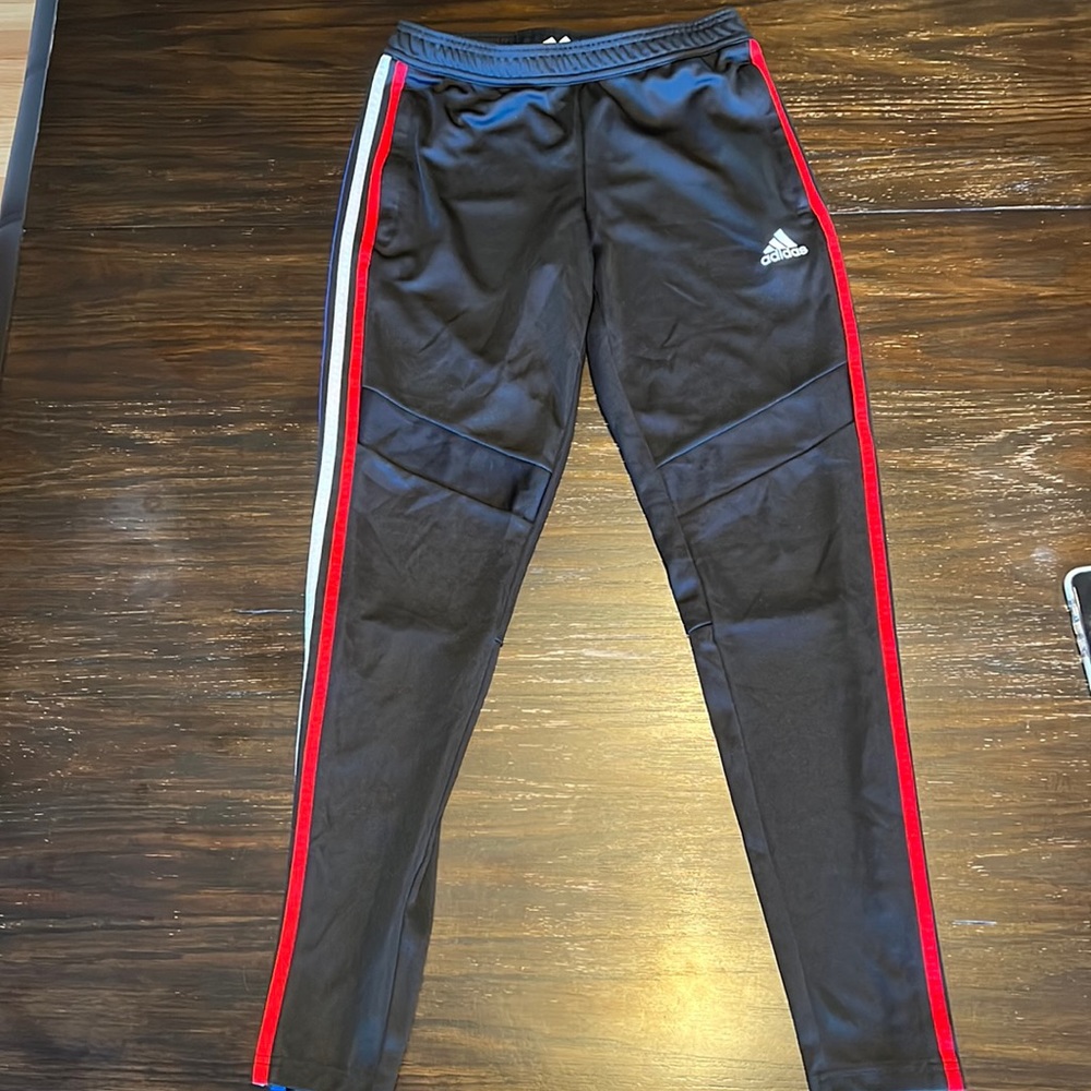 Red, White, and Blue Adidas Joggers